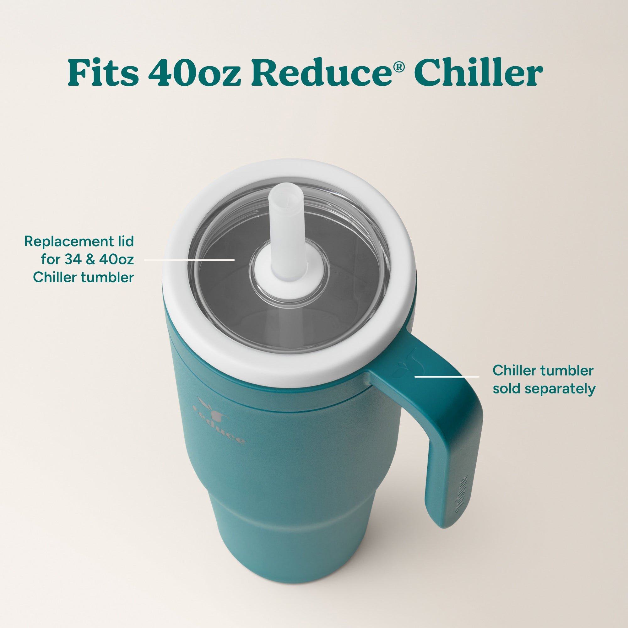 Chiller Large Lid & Straw Set - Image 4
