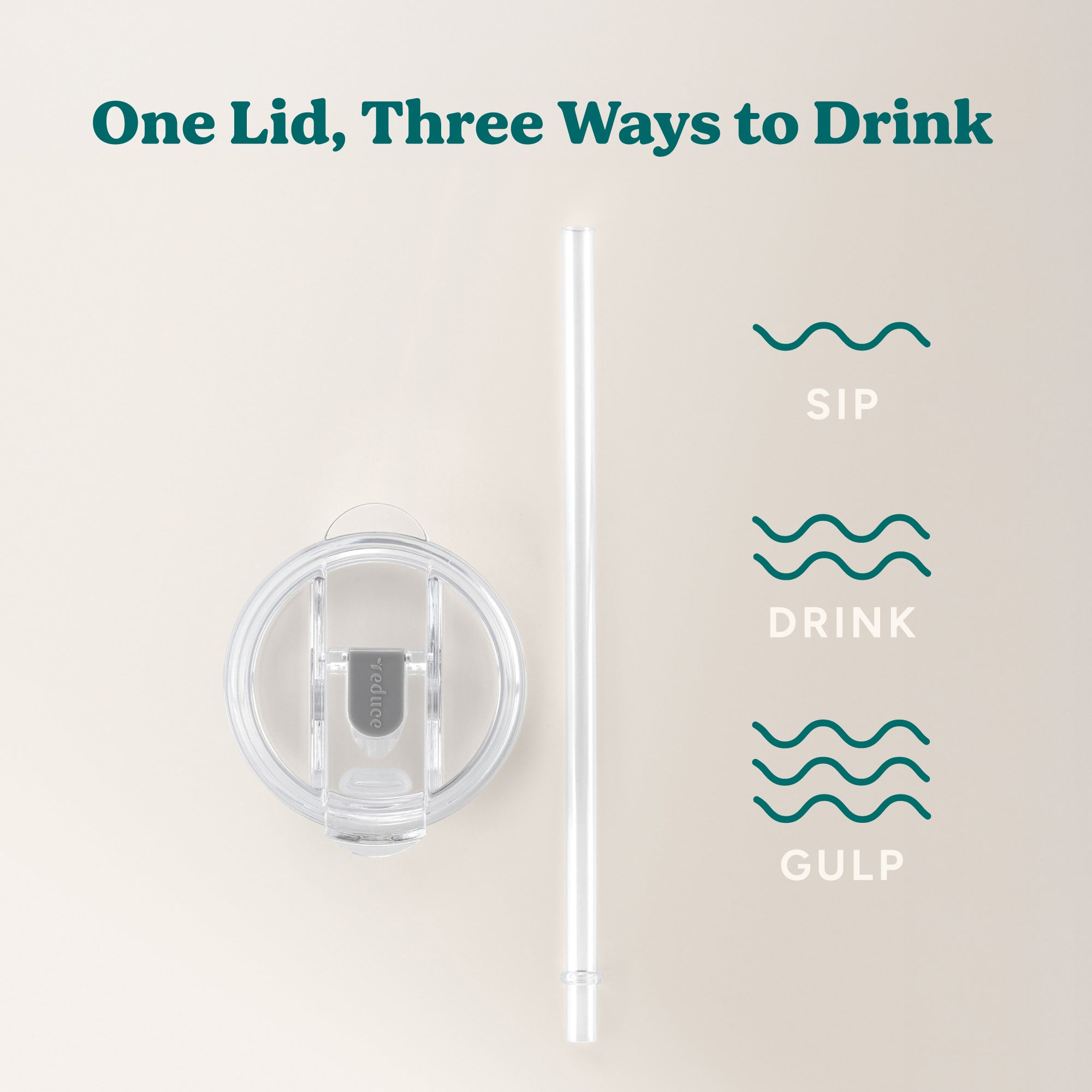 Cold1 Lid & Straw - Medium - Image 5