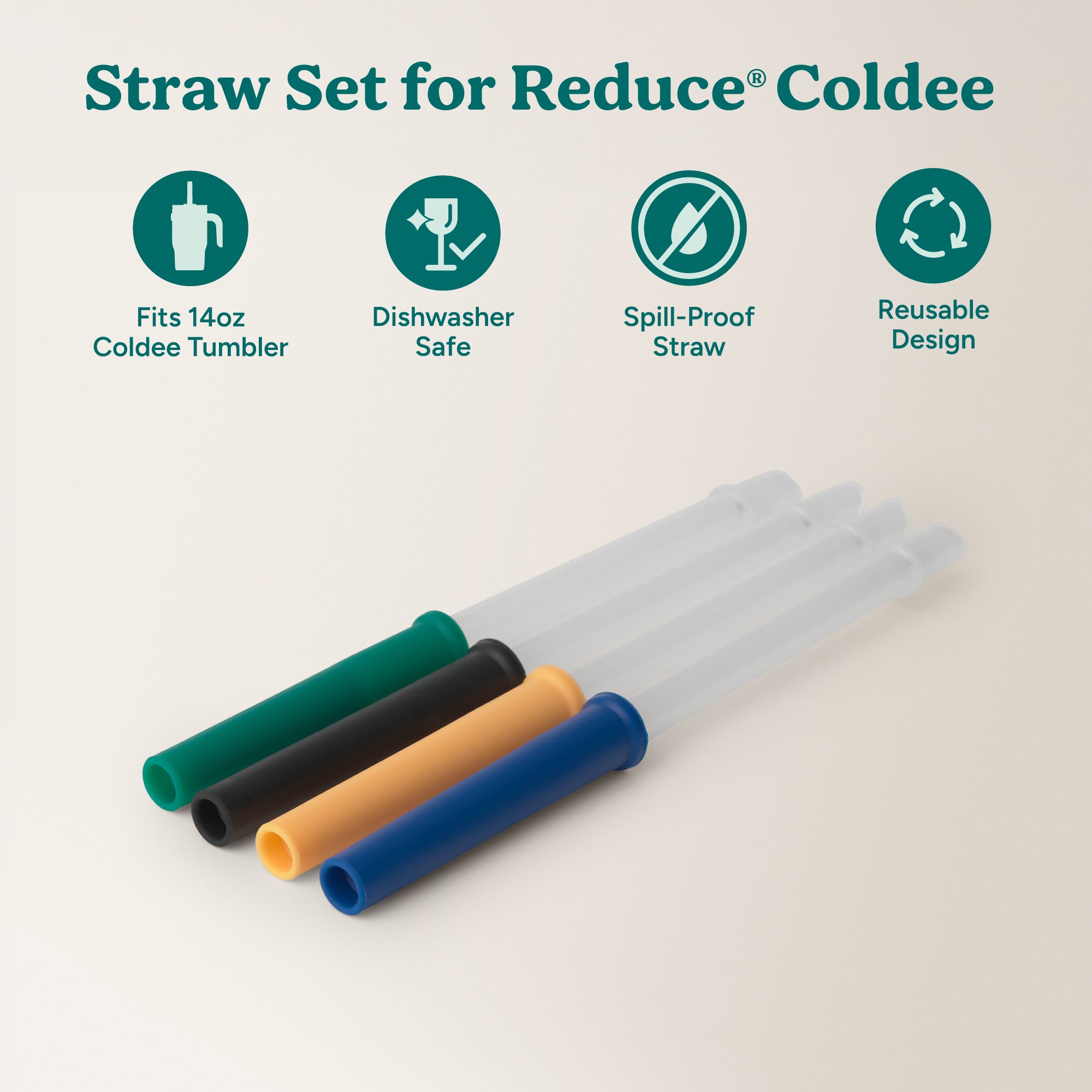 Coldee Straw Set 4PK - Image 6