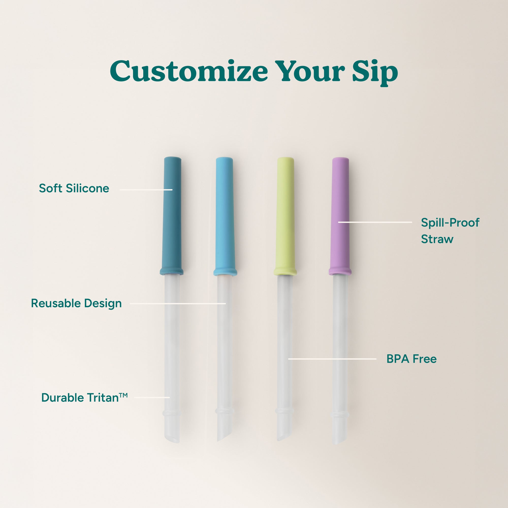Coldee Straw Set 4PK - Image 3