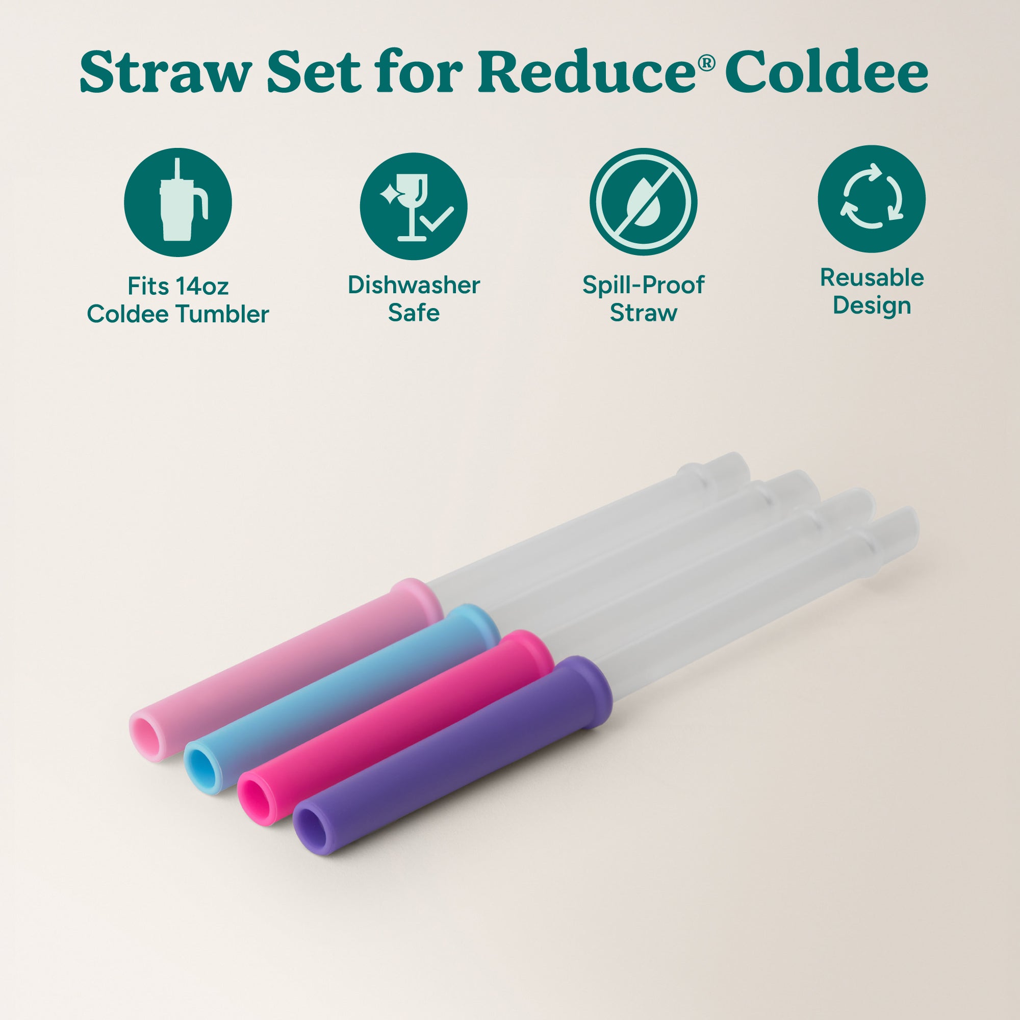 Coldee Straw Set 4PK - Image 10
